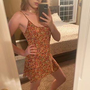 vintage y2k Victoria’s Secret floral slip dress